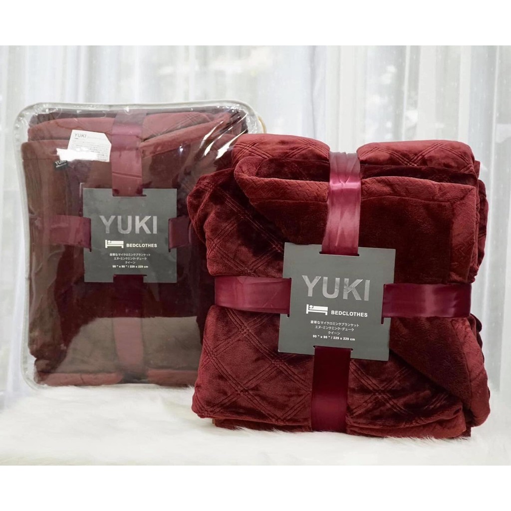 SALES SHOCK Chăn Lông Thỏ Yuki Nhật Bản chính hãng - nhẹ - ấm - mềm mịn với làn da trẻ nhỏ