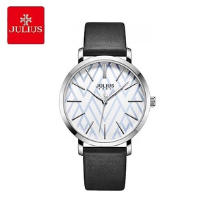 Đồng hồ nữ dây da julius ja-1114 đen