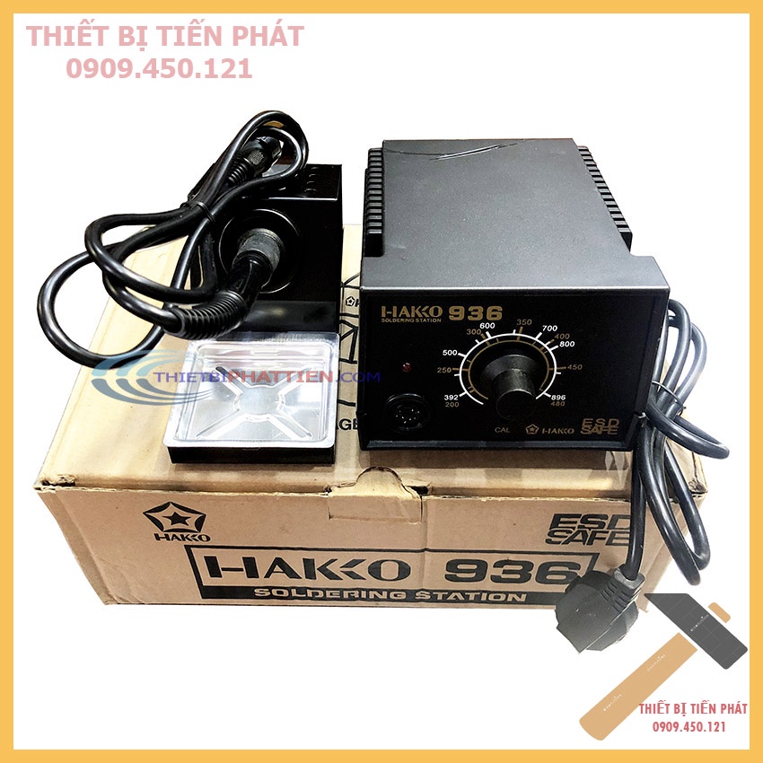 Bộ Máy Hàn, Trạm Hàn Điện Tử Hakko 936 Điều Chỉnh Nhiệt độ Tùy Ý ( Hàng Cao Cấp )