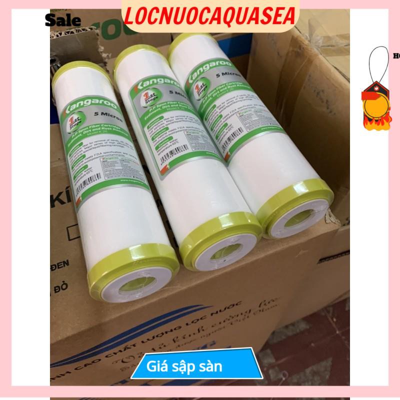 Giá Sốc Bộ 04 Lõi Lọc Nước Kangaroo gồm: 02 Lõi số 1, 01 Lõi số 2, 01 Lõi số 3 👉 Lõi Lọc Số 1,2,3 Kangaroo