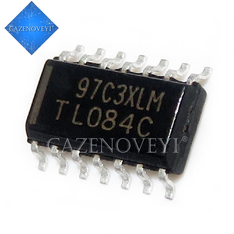 Set 10 linh kiện điện tử mới chính hãng dành cho bộ khuếch đại thuật toán TL084CDR TL084C TL084 SMD SOP-14