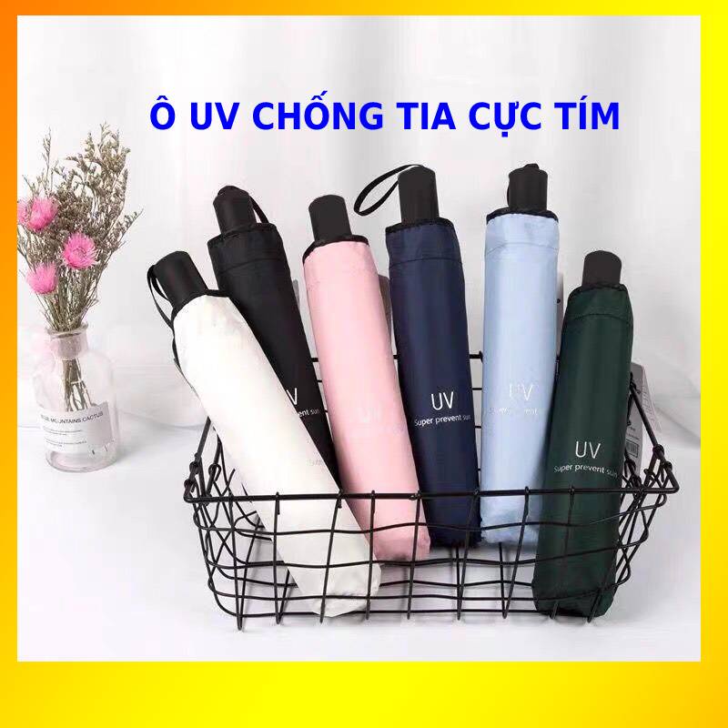 Ô dù gấp gọn che mưa loại lớn, ô uv đi mưa to cán dài tự động cute loại cỡ lớn giá rẻ ,câu cá tránh nắng suốt trong