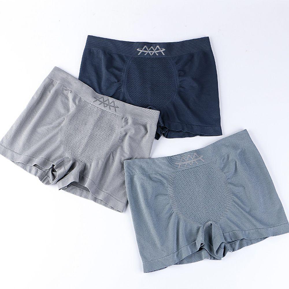 Quần Lót Boxer Lưng Vừa Thoáng Khí Thấm Hút Mồ Hôi Gợi Cảm Cho Nam