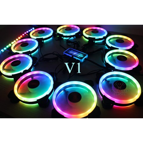 Fan Case Coolmoon M1,V1,Y1  Led RGB