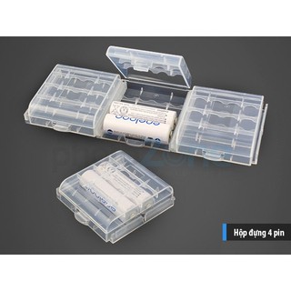 10 Hộp đựng pin AA AAA nhựa cao cấp