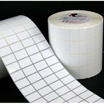 Giấy in mã vạch khổ 25x15 mm, 4 tem/hàng, giấy in nhiệt,decal nhiệt