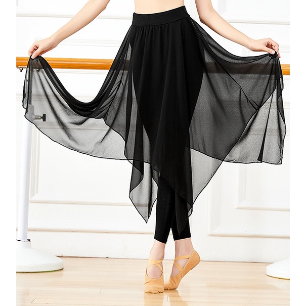 Quần legging váy dài tập múa, nhảy, dance, yoga Q1718
