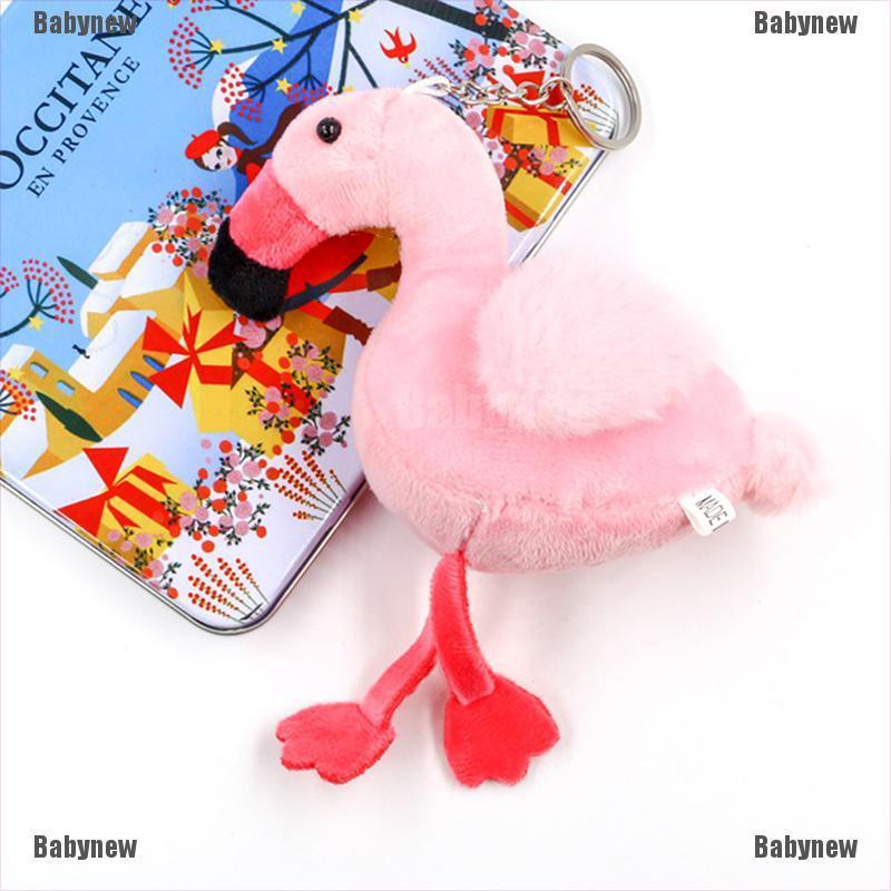 Thú Nhồi Bông Hình Chim Hồng Hạc Dễ Thương