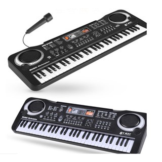đàn organ 61 bàn phím kèm theo micro của trẻ em