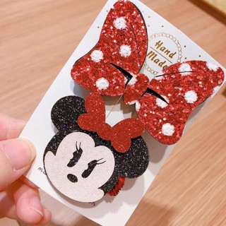 Cặp tóc minnie và nơ đỏ nhiều mẫu
