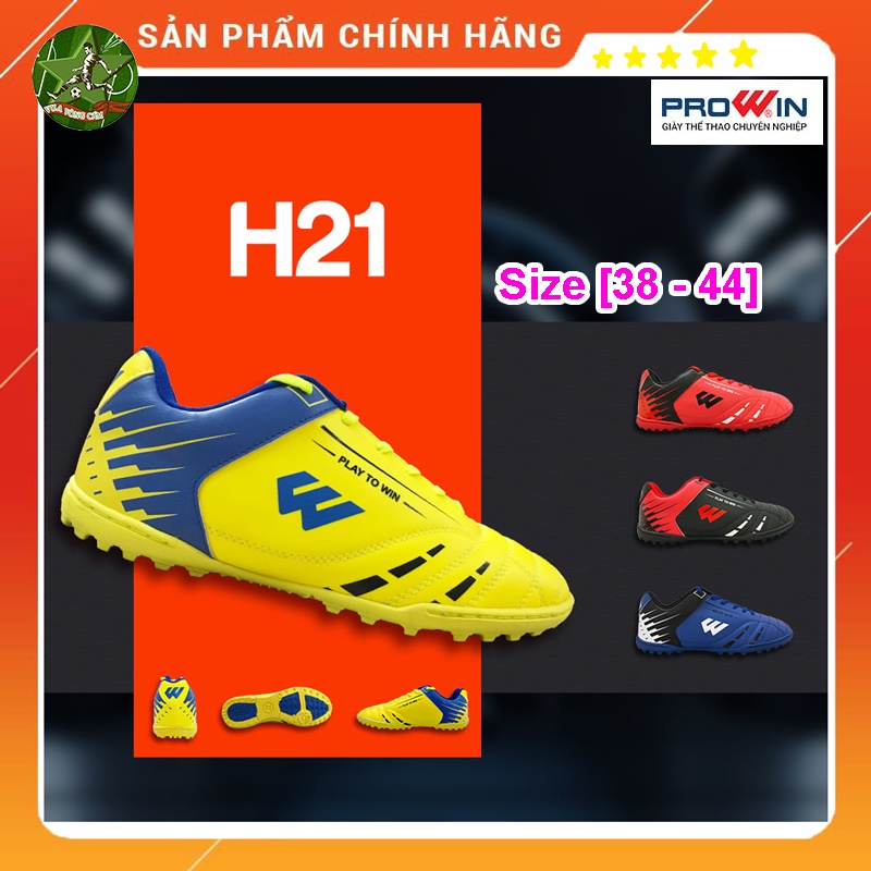 Giày Bóng đá ProWin H21 - Giày Đá Bóng Sân Cỏ Nhân Tạo - Hàng Việt Nam
