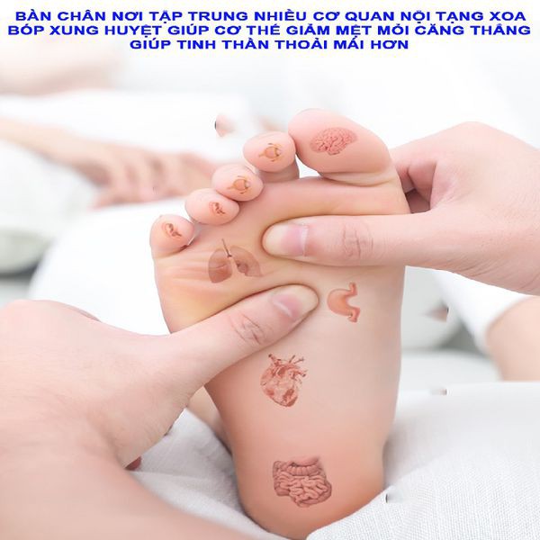 Máy massage chân - Có bảo hành - Máy massage xung điện trị liệu tê mỏi chân, lưu thông khí huyết noi bàn chân hiệu quả