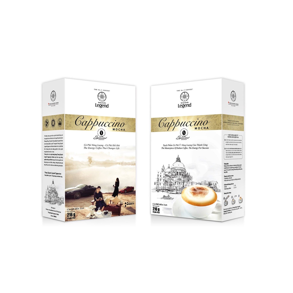 Cafe G7 Capuchino 2 vị