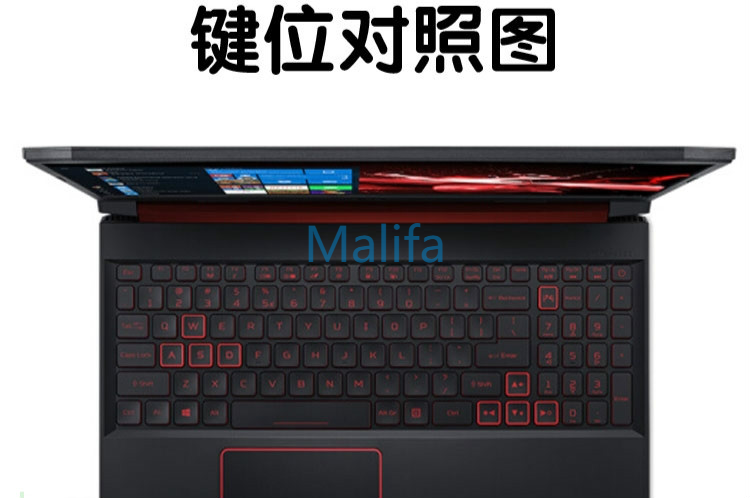 Ốp bảo vệ bàn phím Malifa cho Acer Nitro 5 AN515-54-54W2 AN515-51M5 17.3"- AN517-51 AN157-5