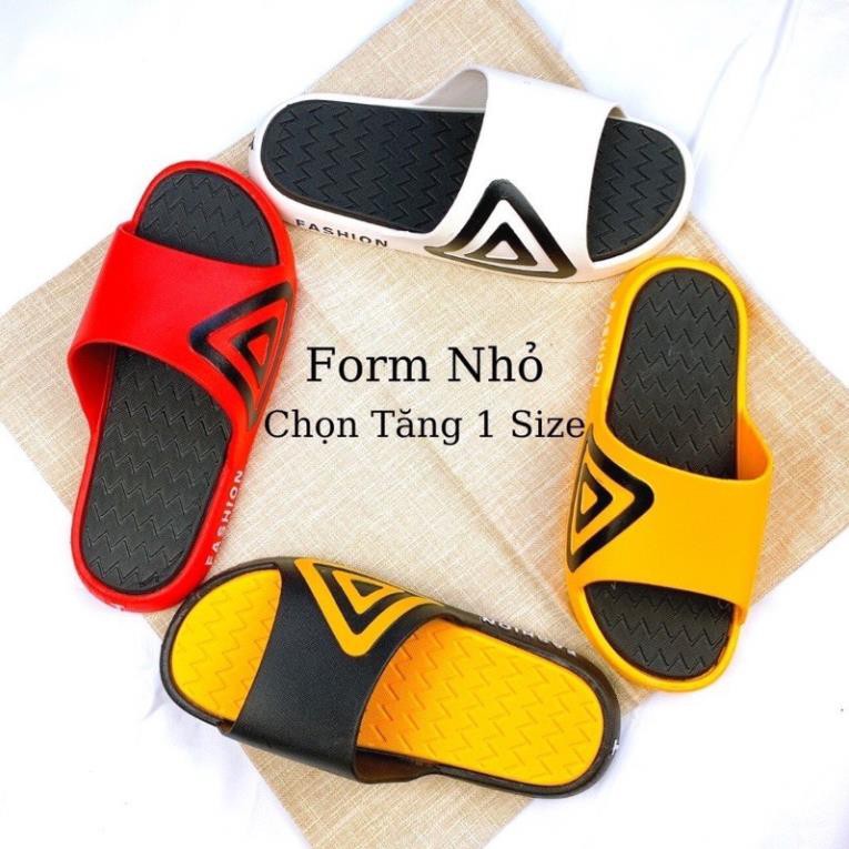 Dép FASHION POPULAR Quai Ngang Unisex Đúc Nguyên Khối - DL073