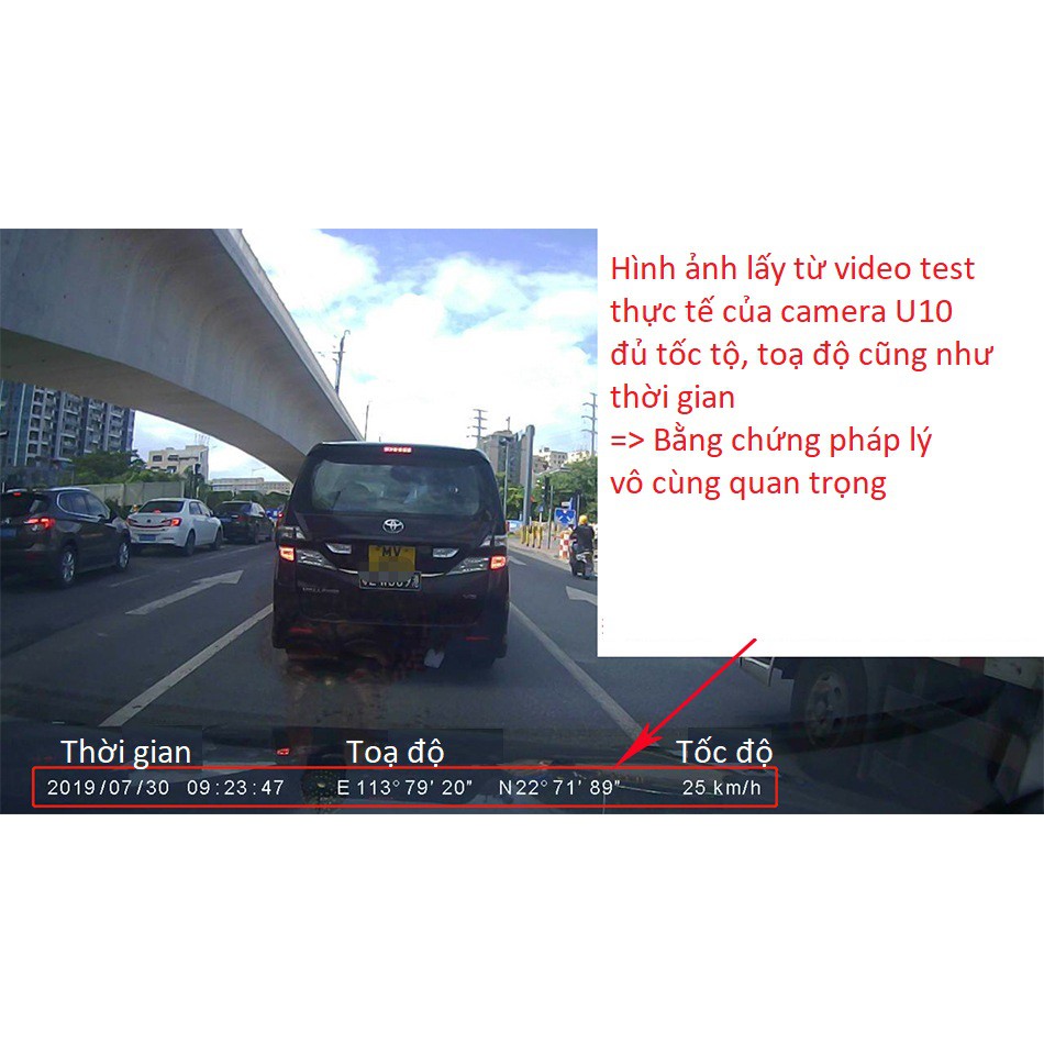 Camera hành trình TRƯỚC SAU U10 ADAS cam tích hợp CAM LÙI kết nối màn android BH 6 tháng | BigBuy360 - bigbuy360.vn