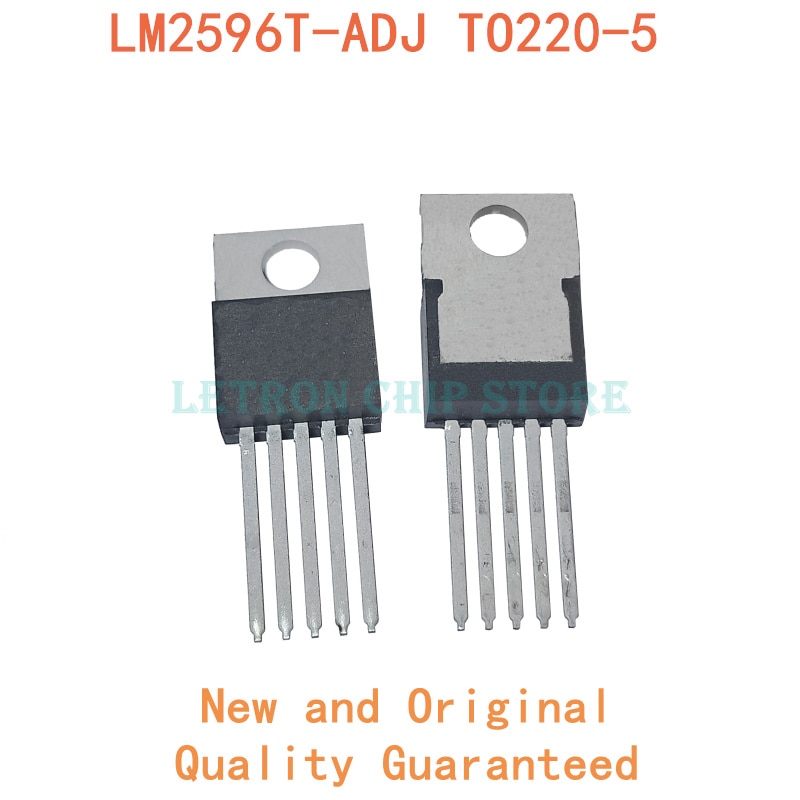 NOVO Set 10 Chip Điện Tử Ic Lm2596T-Adj To220 Lm2596T Adj To-220 Lm2596-Adj To220-5 Lm2596 Adj To-220-5