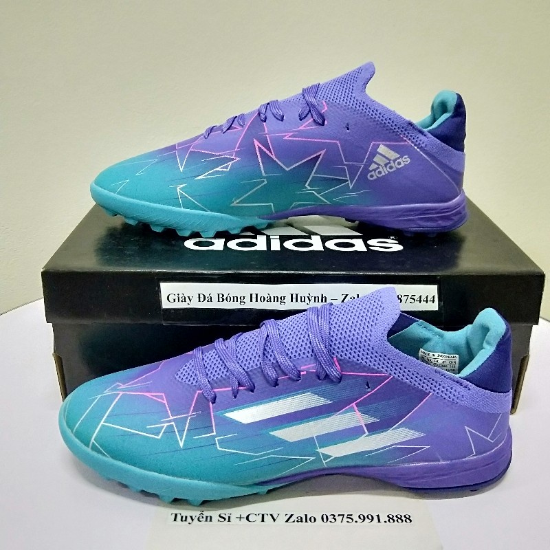 Giày đá bóng TQ Xspeedflow.1 TF xanh tím