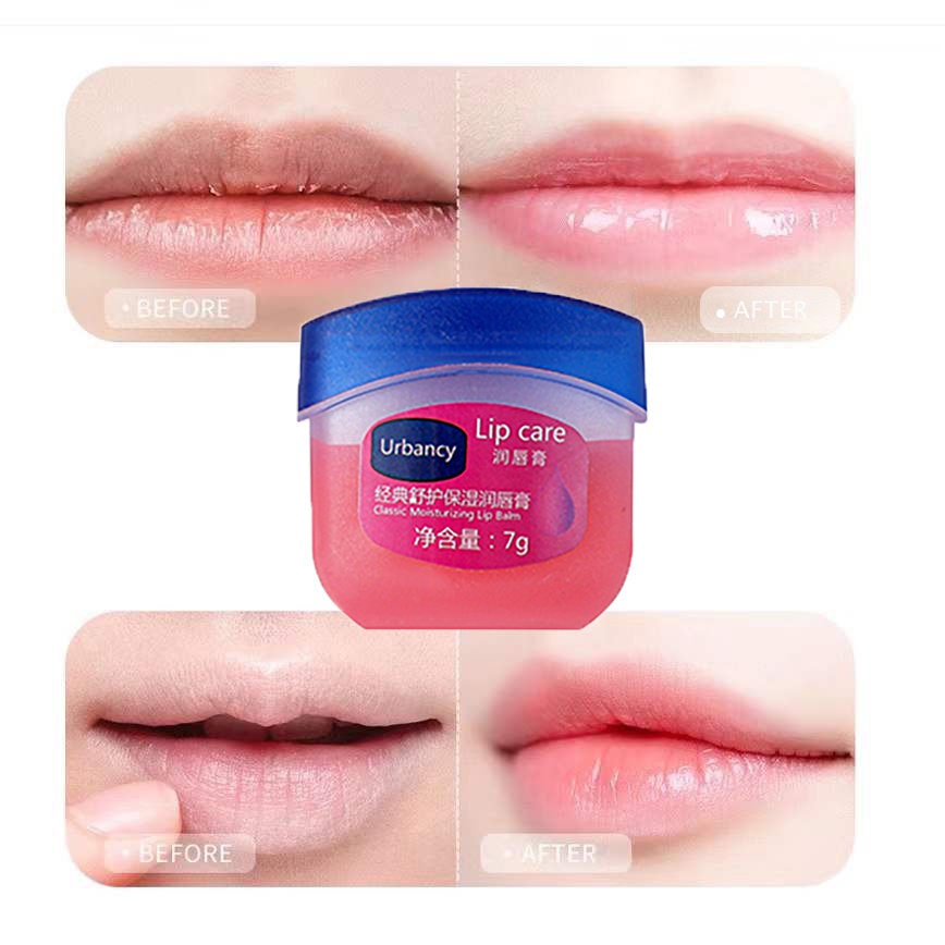 Urbancy Sáp Dưỡng Môi 7g Chống Nứt Nẻ Giữ Ẩm An Toàn Cho Da Khô Và Lâu Trôi VASELINE