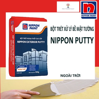 Bột trét - Trám tường - Vá vết nứt bề mặt đa năng - Nippon Putty - Ngoài trời 1KG