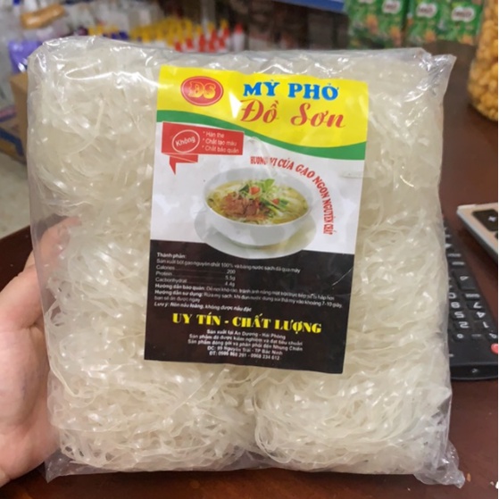 Mỳ Phở Đồ Sơn gói 350g ( Đốt Điện loại 1).