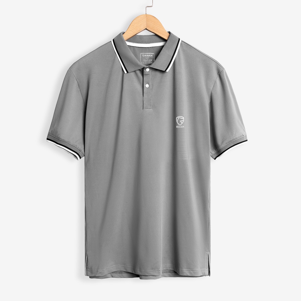 Áo Polo Nam Basic Cotton Pique Chống Nhăn, Form Trẻ Trung 5 Màu Đa Dạng ROUGH