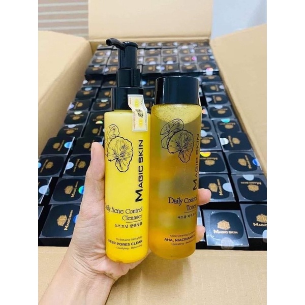 Bộ Sản Phẩm Chăm Sóc Da Mụn Magicskin