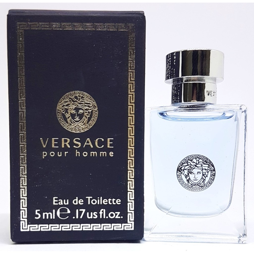 Nước hoa mini VERSACE POUR HOMME Eau de toilette chai 5 ml chính hãng