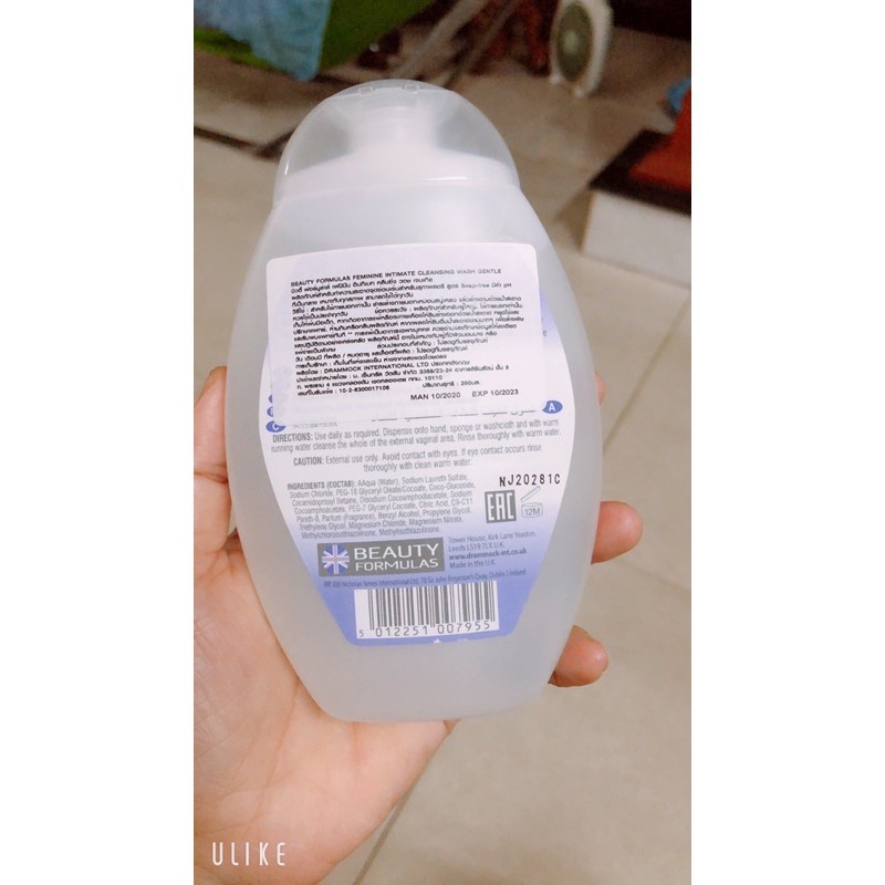 Dung dịch vệ sinh Feminine thái lan250ml