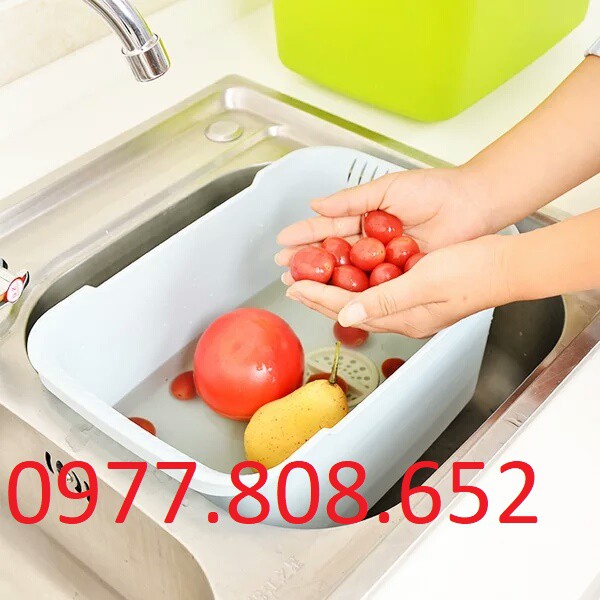 Chậu rửa đa năng có van thoát nước