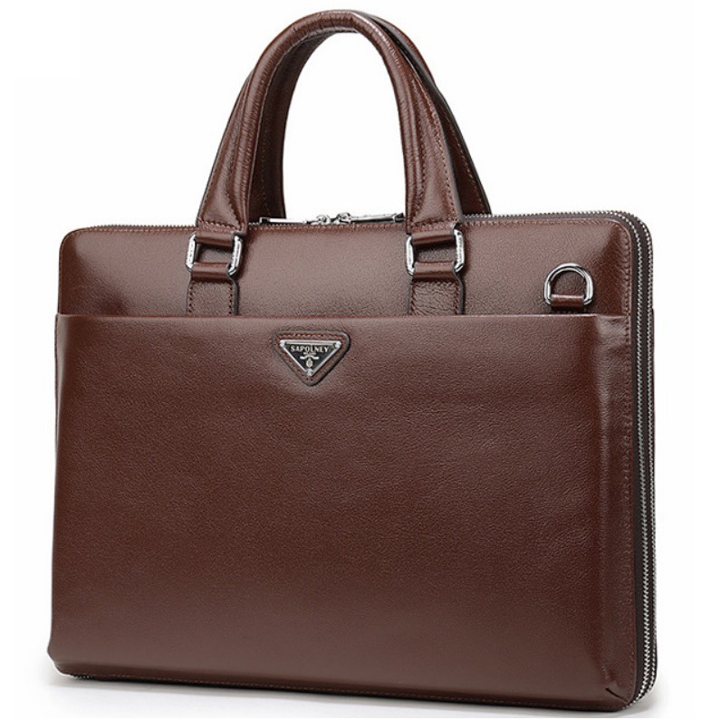 [ Cặp văn phong da thật] Cặp da SAPOLNEY 0309 | BigBuy360 - bigbuy360.vn