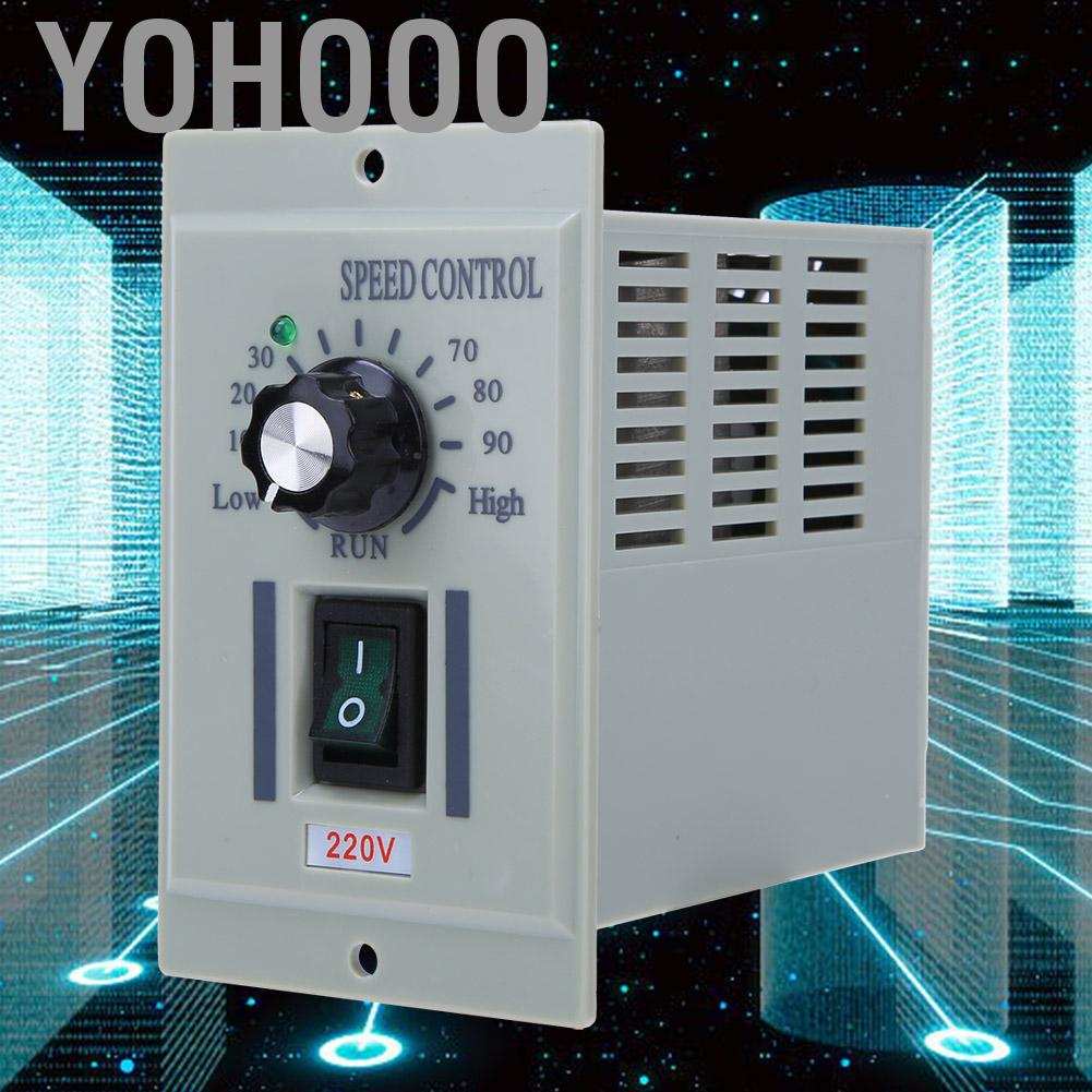 Yohooo Motor Speed Control Controller Mini Permanent Magnetic DC Governor DC-51 220V Input