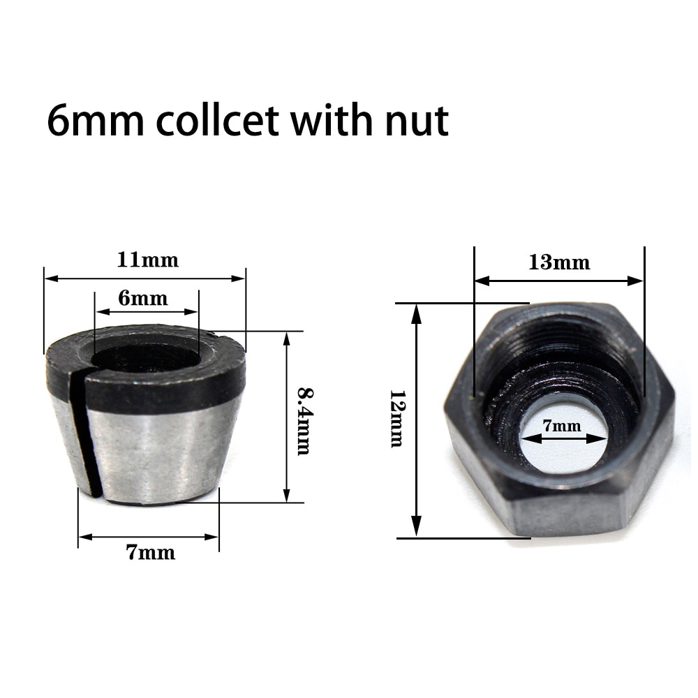 Set 2 Mâm Cặp 6mm Hoặc 6.35mm Hoặc 8mm Kèm Đai Ốc Chuyên Dụng