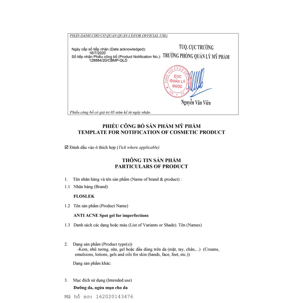 [CHÍNH HÃNG - FREESHIP] Gel hỗ trợ ngừa mụn, giảm thâm Floslek Antibacterial Intense Gel | BigBuy360 - bigbuy360.vn