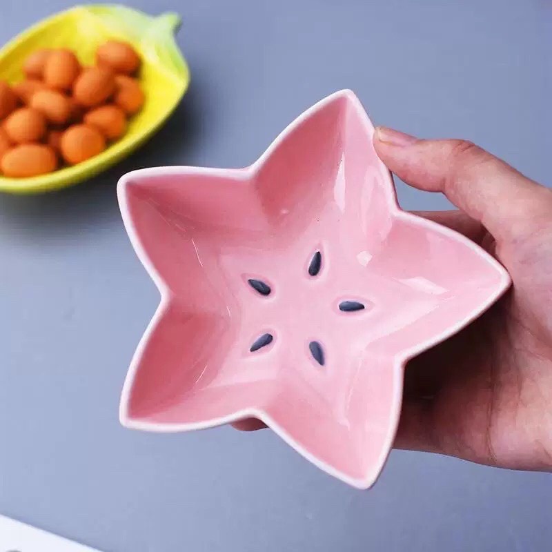 Bát sứ ăn dặm cho bé hình hoa quả
