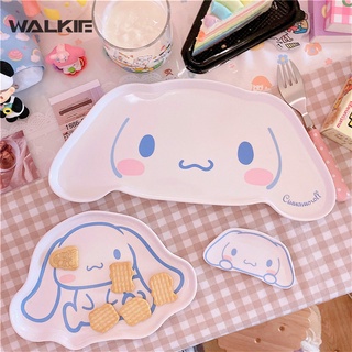 Đĩa Ăn Vặt Ba Ngăn In Hình Nhân Vật Hoạt Hình Cinnamoroll