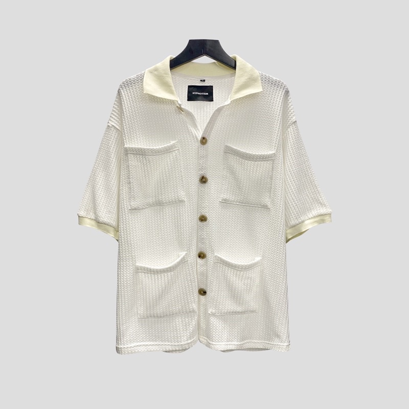 ÁO SƠ MI TAY NGẮN UNISEX 4 TÚI, HYPNOTISM