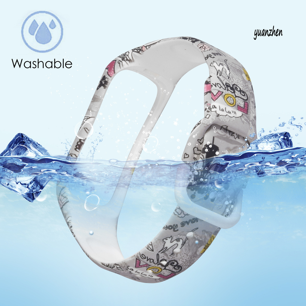 Dây Đeo Tpu Họa Tiết Nhiều Màu Cho Đồng Hồ Samsung Galaxy Fit 2 Sm-R220