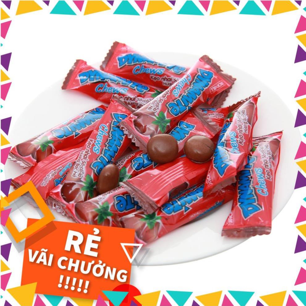 💖DATE MỚI💖 Kẹo nhai socola hương bạc hà Dynamite Chews gói 125g