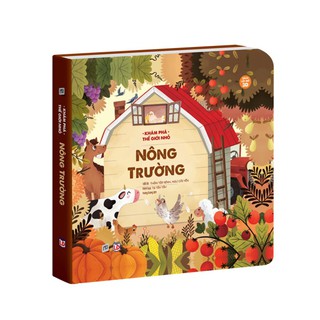 Sách lật mở tương tác cho bé 0 tuổi đến 12 tuổi: Nông trường