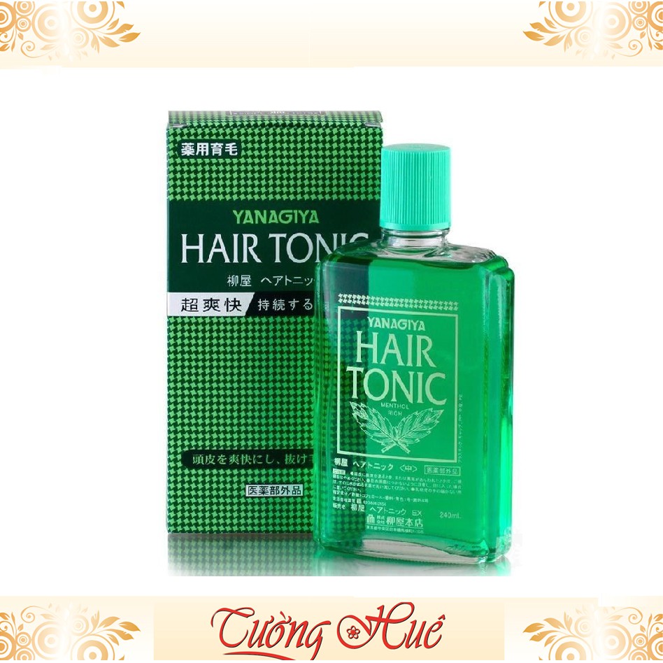 Tinh Dầu Dưỡng Tóc Hương Bạc Hà YANAGIYA Hair Tonic - 240ml.