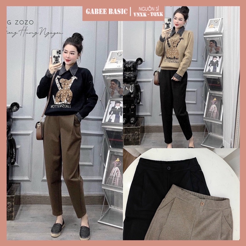 QUẦN DẠ BAGGY 2 LI HOT HIT