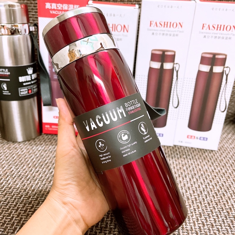 Bình Giữ Nhiệt 600ml Chất Liệu Inox 304 Giữ Nhiệt Rất Tốt