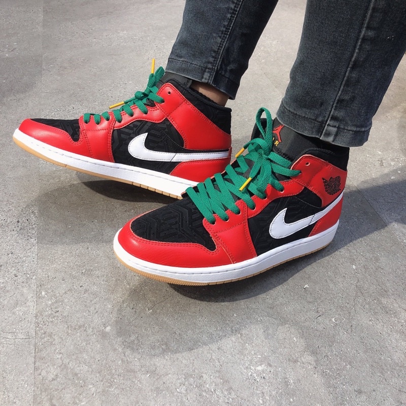 [Chính Hãng] Giày Jordan 1 INFRARED - Merry Xmas (DQ8417-006), Giáng sinh vui vẻ ❄️☃️
