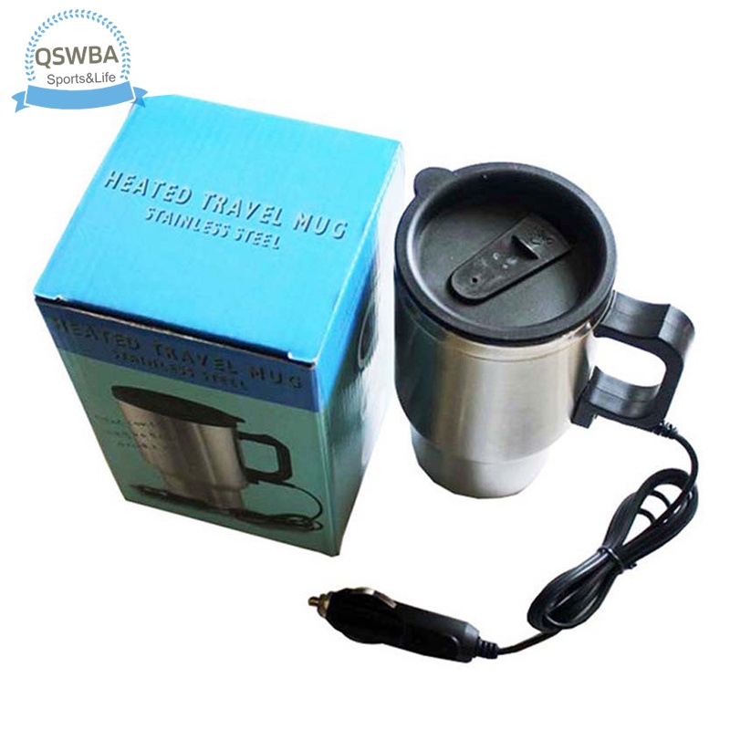 Bình đun nước 450ml bằng thép không gỉ cao cấp cho xe hơi