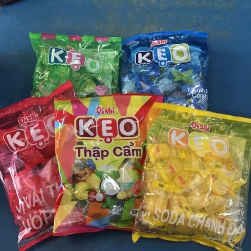 Kẹo Oishi Nhiều Vị Gói 90g