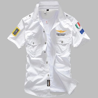 Kemkem_hàng oder áo sơ mi nam cộc tay asstesries 100% cotton cao cấp sm104 - ahpt