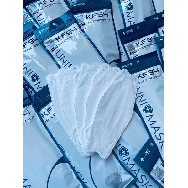 Khẩu Trang Cá Uni Mask 4D KF94 Hàn Quốc