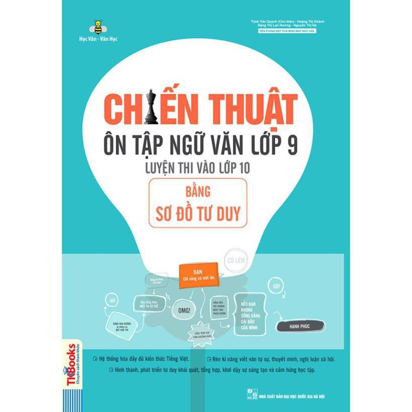 Sách - Combo 3 cuốn Chiến Thuật Ôn Tập Ngữ Văn Lớp 9 + Làm Chủ Kiến Thức Ngữ Văn 9 Luyện thi Vào 10 (Phần 1+ Phần 2)