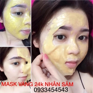 Bột vàng 24k nhân sâm loại 1 hàng handmade
